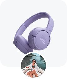 Casque audio rose